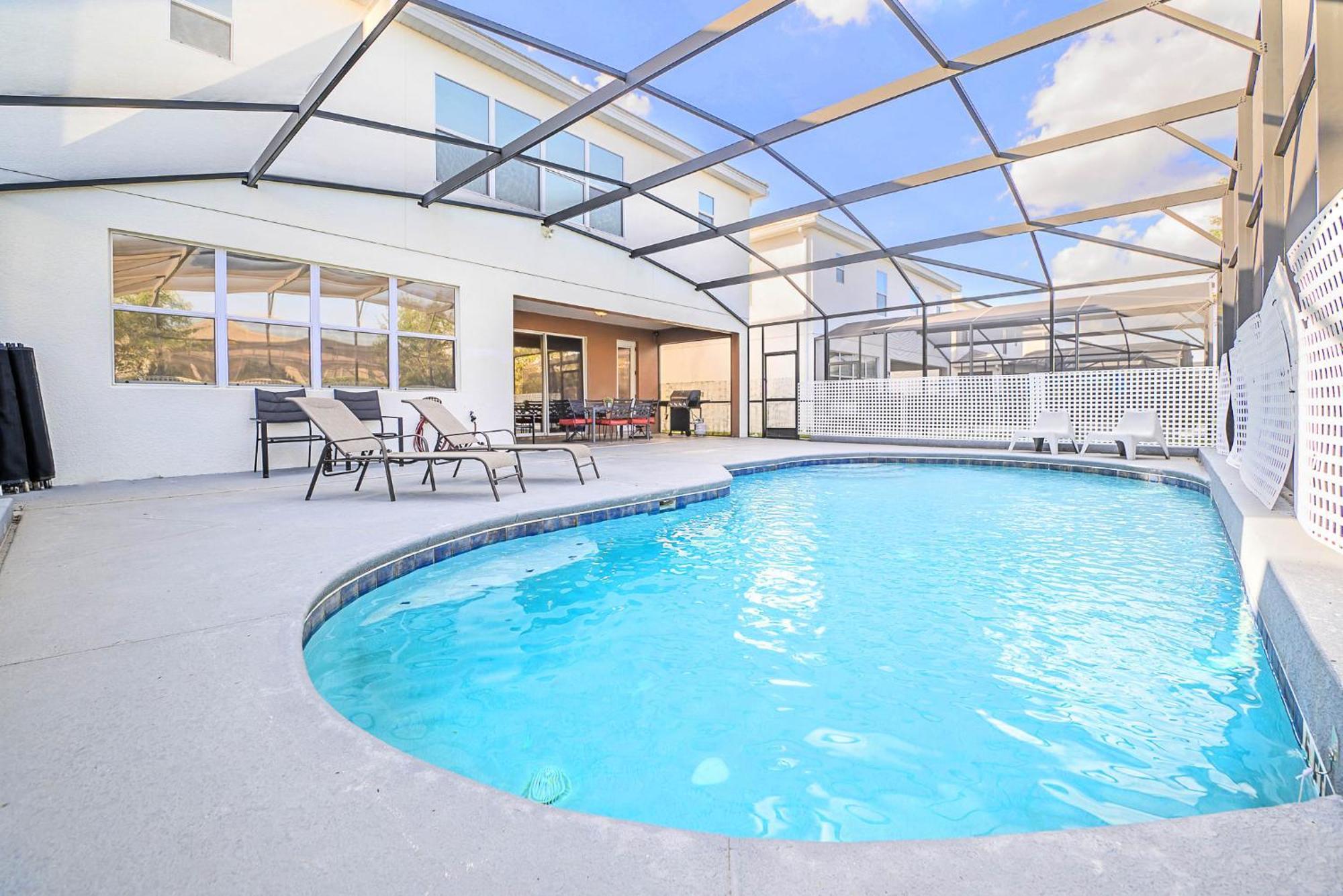 6Br Luxury Home With Private Pool And Bbq Kissimmee Buitenkant foto