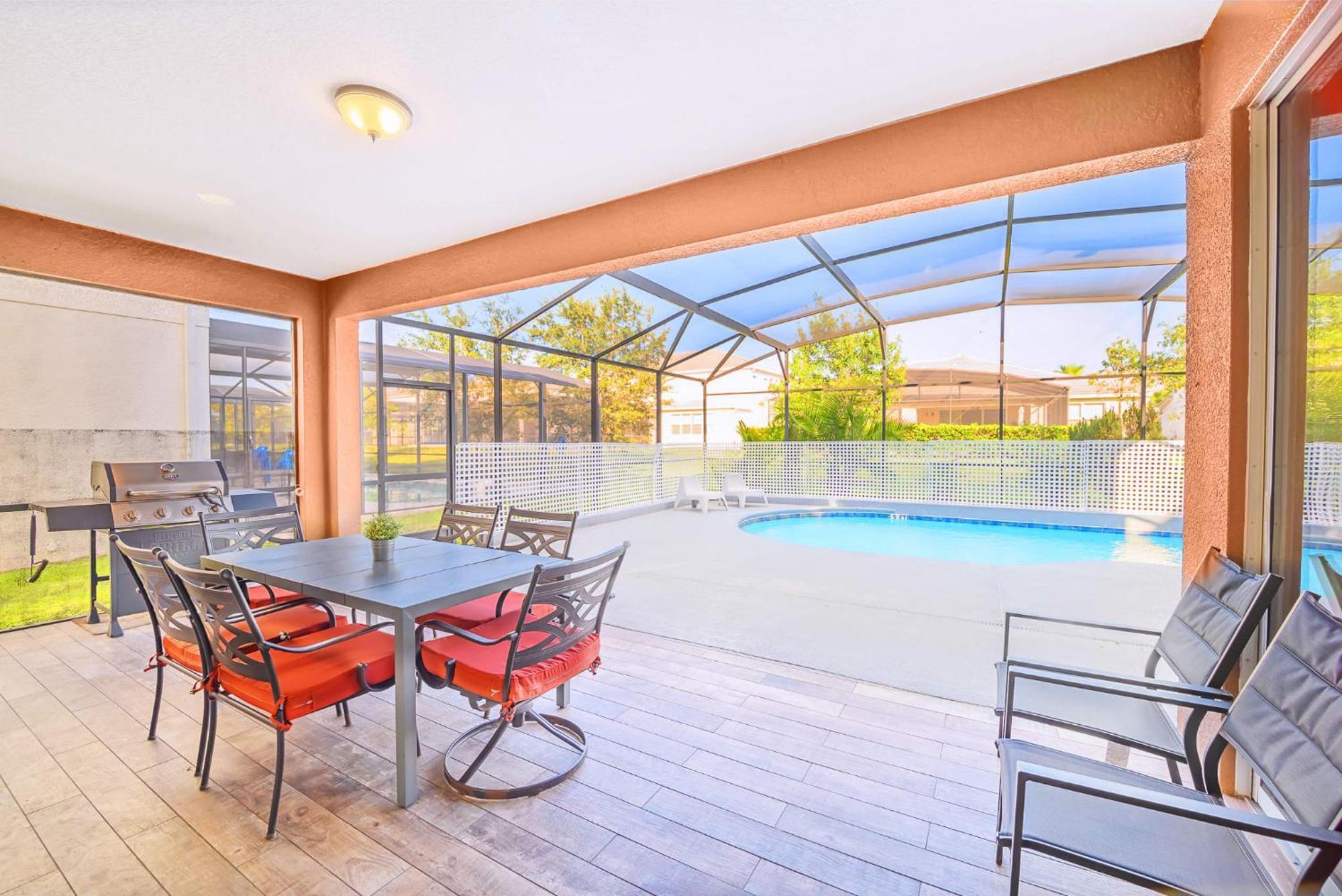 6Br Luxury Home With Private Pool And Bbq Kissimmee Buitenkant foto
